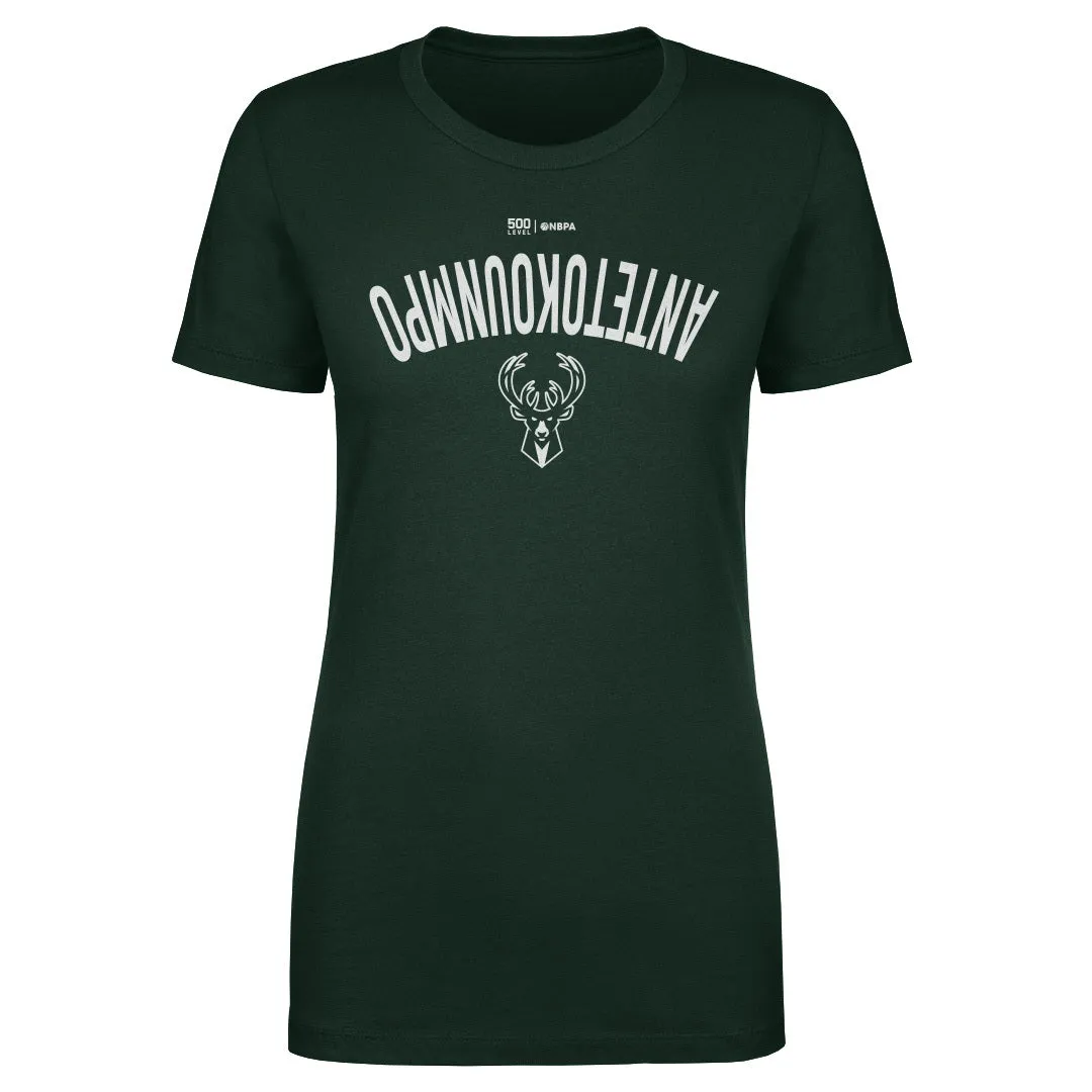 Giannis Antetokounmpo Milwaukee Bucks Invert WHT sold by 500 Level