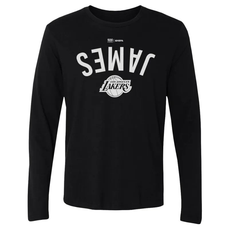 LeBron James Los Angeles Lakers Invert WHT sold by 500 Level