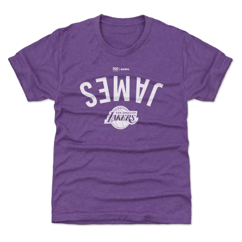 LeBron James Los Angeles Lakers Invert WHT sold by 500 Level