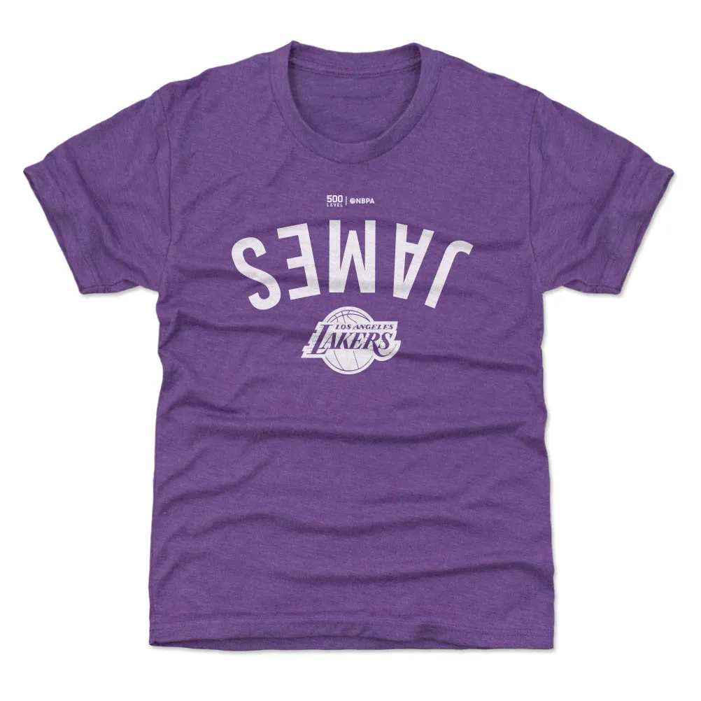 LeBron James Los Angeles Lakers Invert WHT sold by 500 Level