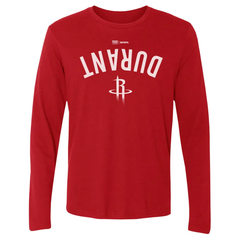 Kevin Durant Houston Rockets Invert WHT sold by 500 Level
