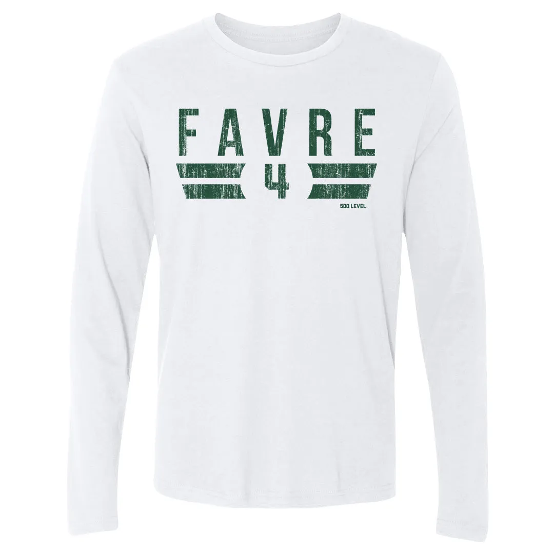 Brett Favre New York J Font sold by 500 Level