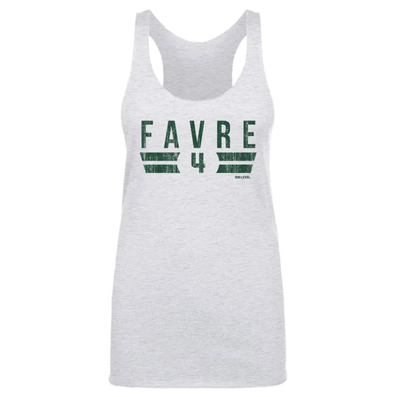 Brett Favre New York J Font sold by 500 Level