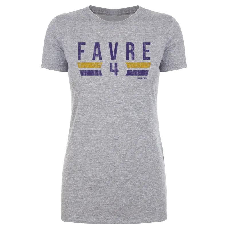 Brett Favre Minnesota Font sold by 500 Level