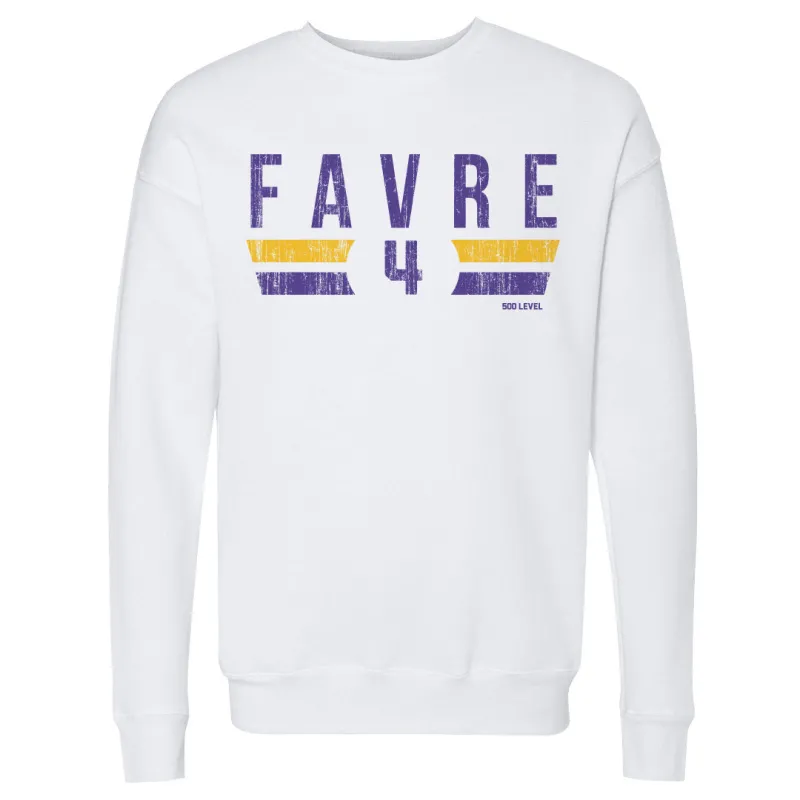 Brett Favre Minnesota Font sold by 500 Level
