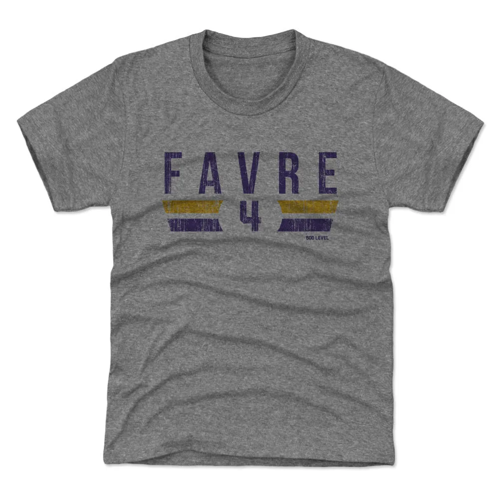 Brett Favre Minnesota Font sold by 500 Level