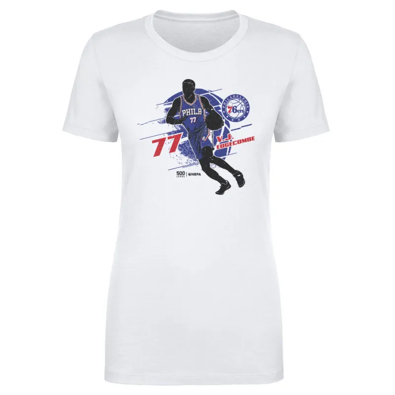 VJ Edgecombe Philadeliphia 76ers Silhouette sold by 500 Level