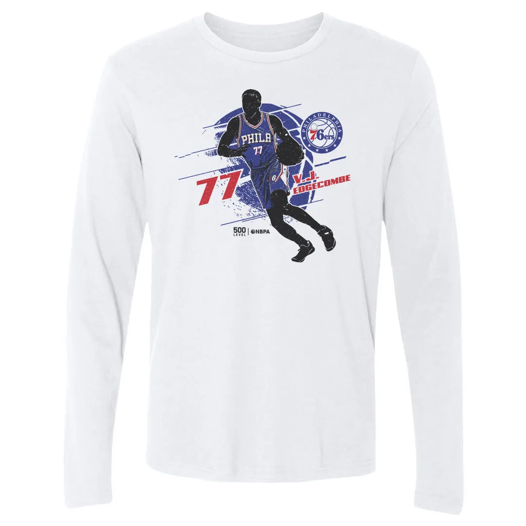 VJ Edgecombe Philadeliphia 76ers Silhouette sold by 500 Level
