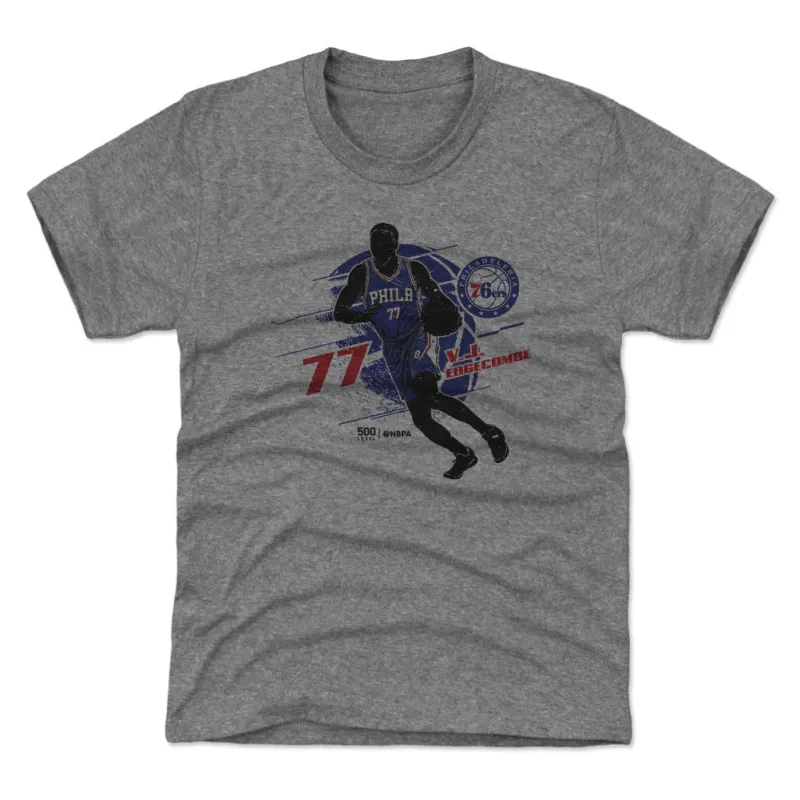 VJ Edgecombe Philadeliphia 76ers Silhouette sold by 500 Level