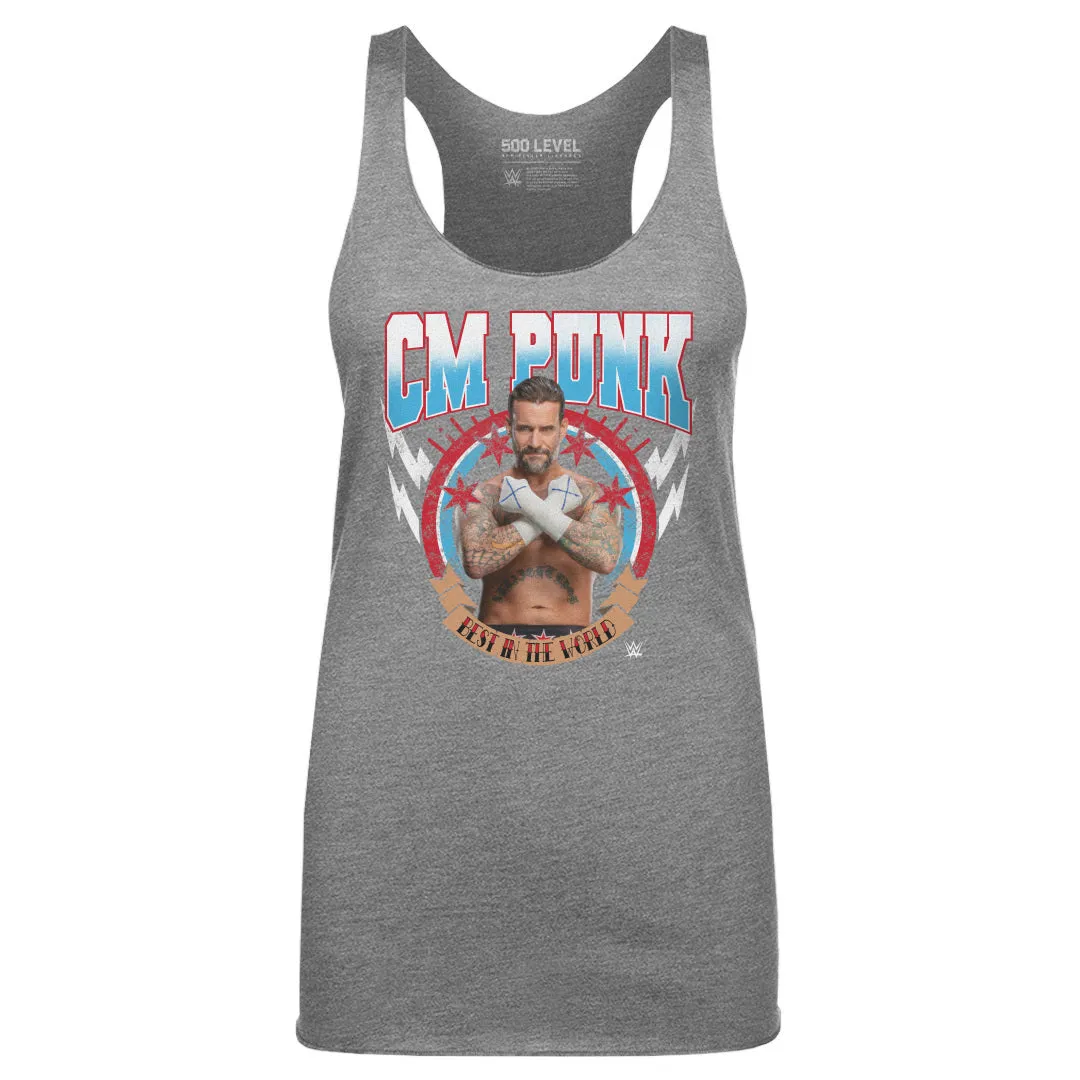 CM Punk Best In The World Pose WHT sold by 500 Level product image thumbnail 2