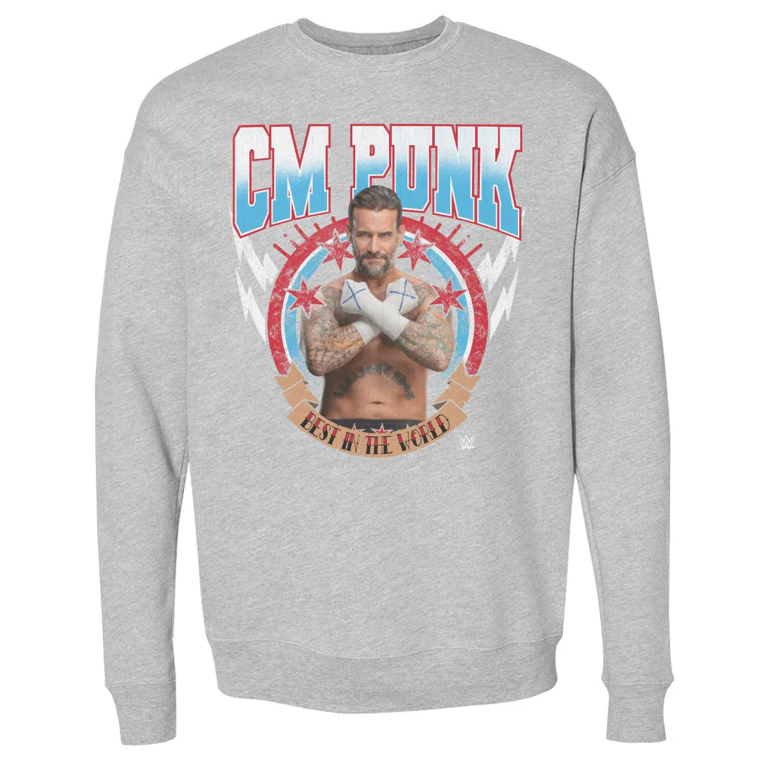 CM Punk Best In The World Pose WHT sold by 500 Level product image thumbnail 2