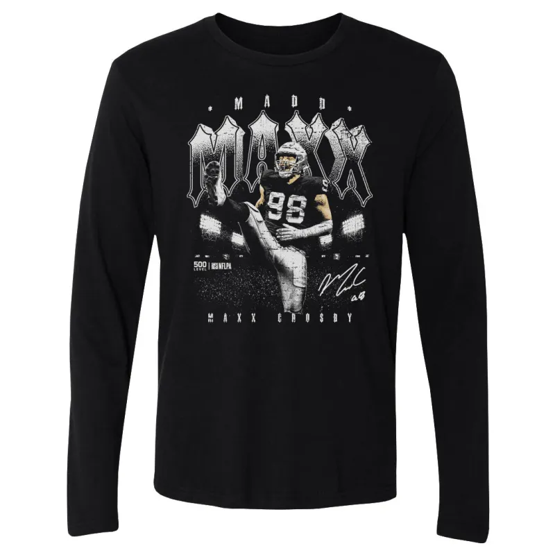 Maxx Crosby Las Vegas Celebration WHT sold by 500 Level