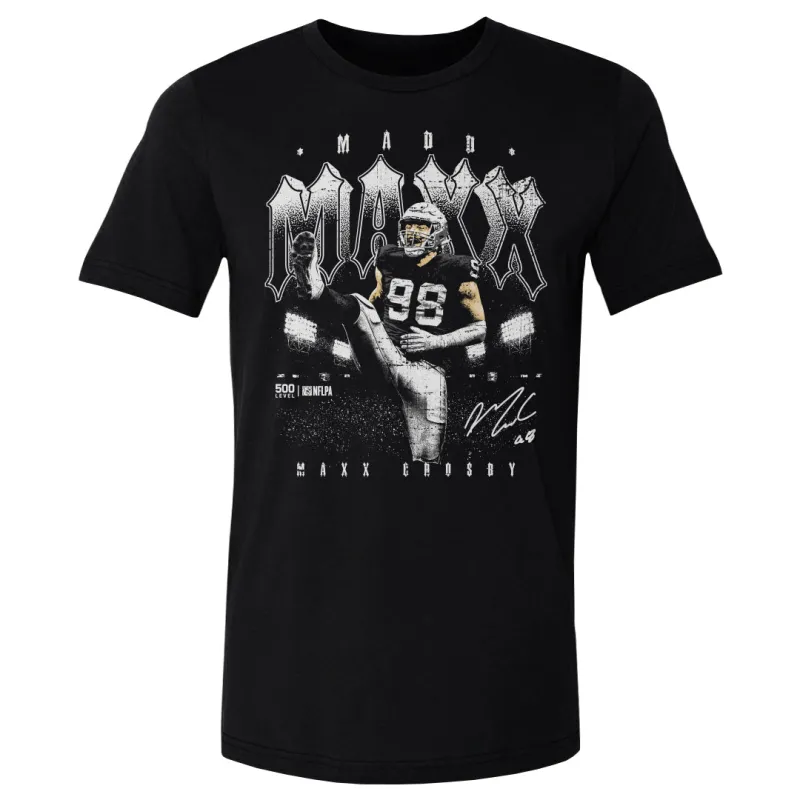 Maxx Crosby Las Vegas Celebration WHT sold by 500 Level