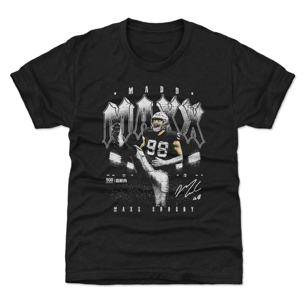 Maxx Crosby Las Vegas Celebration WHT sold by 500 Level