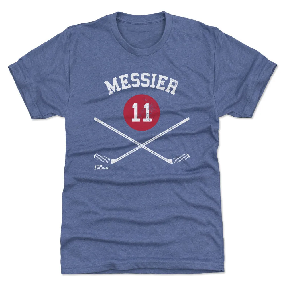 Mark Messier New York R 11 Sticks WHT sold by 500 Level product image thumbnail 2