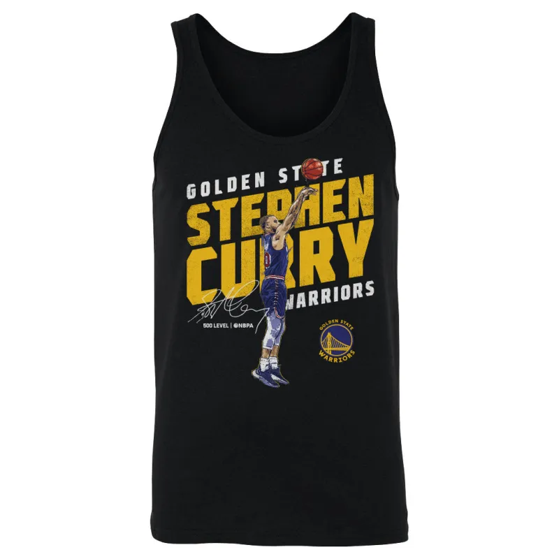 Steph Curry Golden State Warriors Slant WHT sold by 500 Level