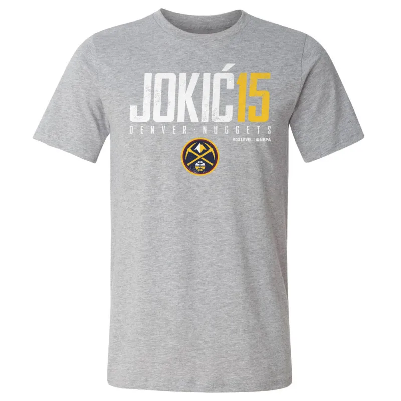 Nikola Jokic Denver Nuggets Elite WHT sold by 500 Level