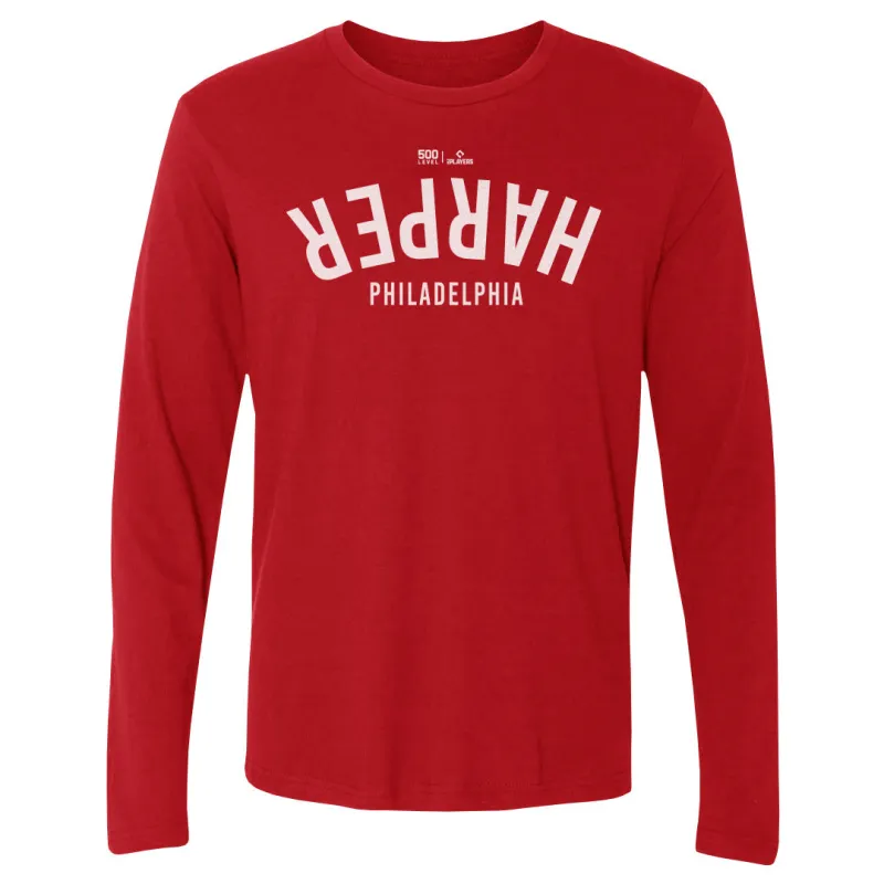 Bryce Harper Philadelphia Invert WHT sold by 500 Level