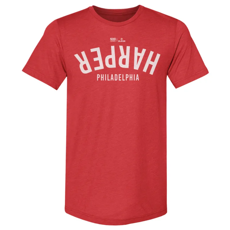 Bryce Harper Philadelphia Invert WHT sold by 500 Level