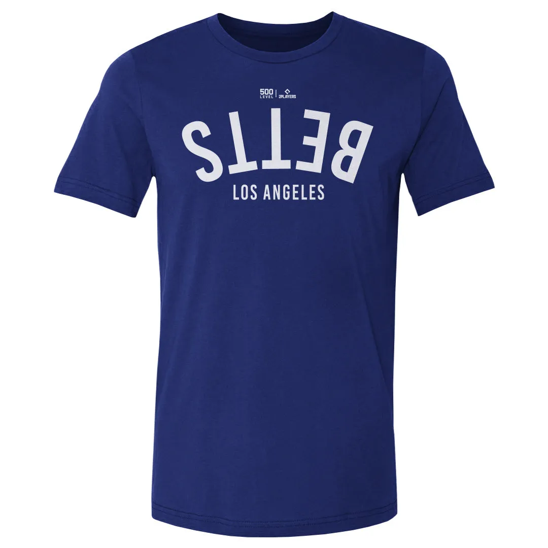 Mookie Betts Los Angeles D Invert WHT sold by 500 Level