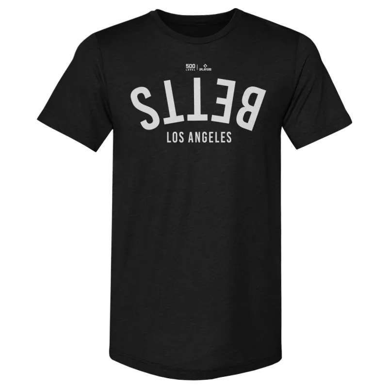 Mookie Betts Los Angeles D Invert WHT sold by 500 Level