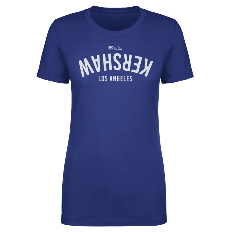 Clayton Kershaw Los Angeles D Invert WHT sold by 500 Level