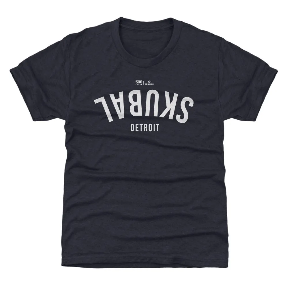 Tarik Skubal Detroit Invert WHT sold by 500 Level