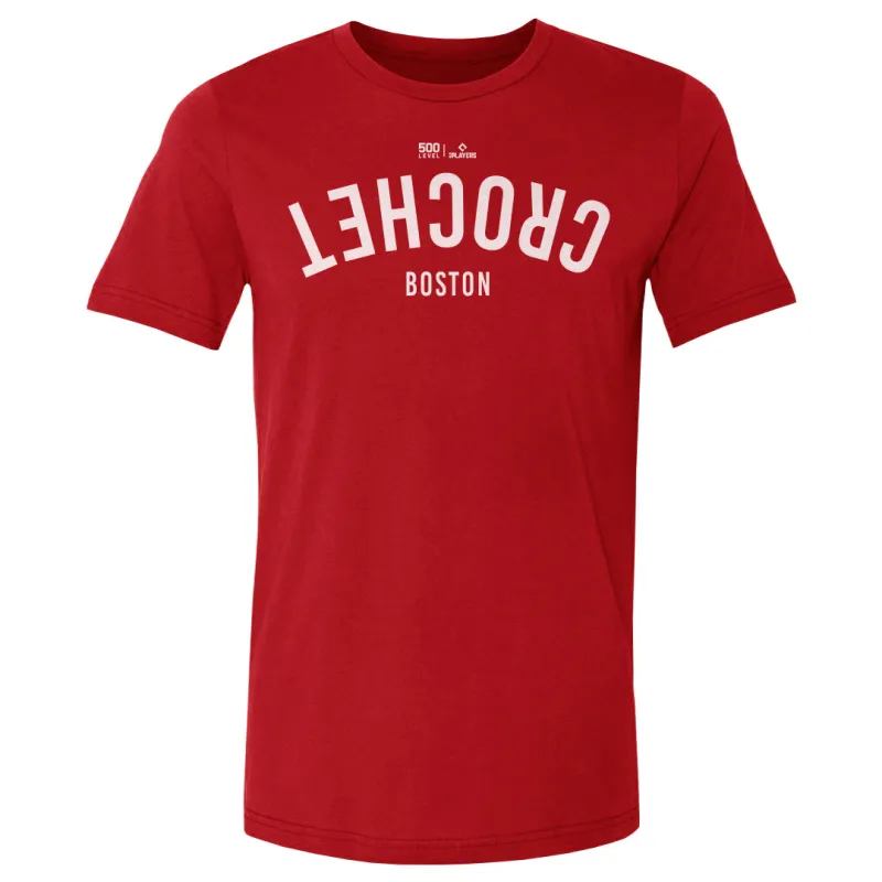 Garrett Crochet Boston Invert WHT sold by 500 Level