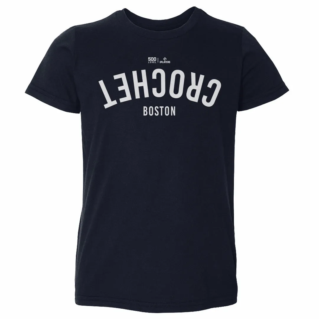 Garrett Crochet Boston Invert WHT sold by 500 Level