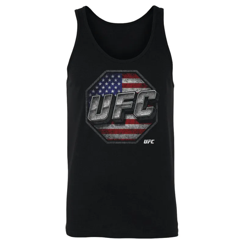 UFC 3D Bold USA Flag WHT sold by 500 Level