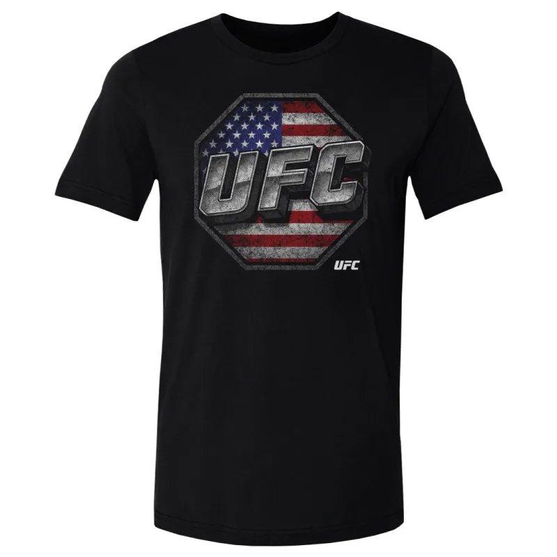 UFC 3D Bold USA Flag WHT sold by 500 Level