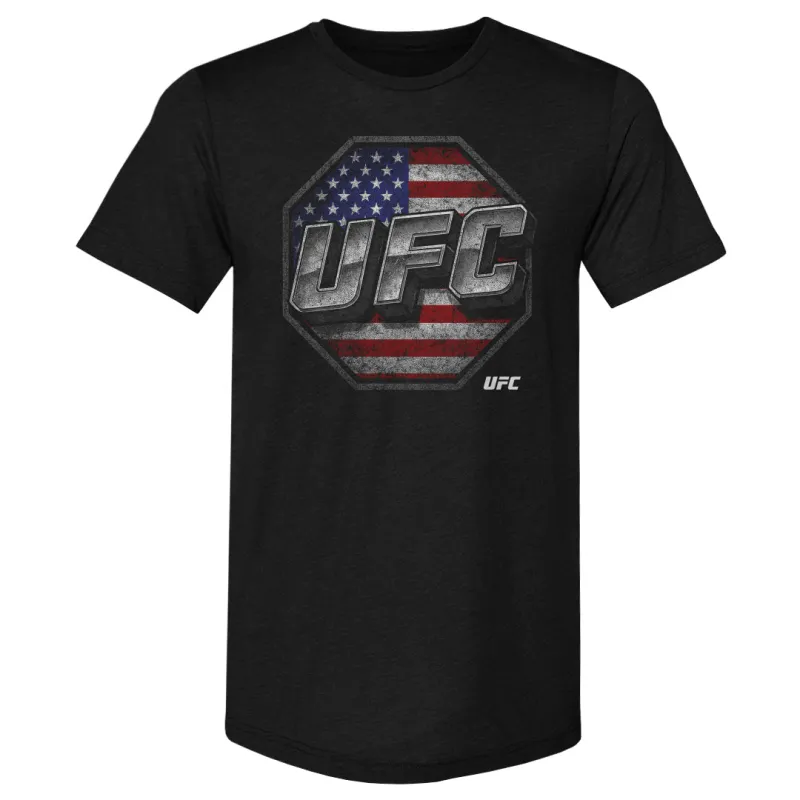 UFC 3D Bold USA Flag WHT sold by 500 Level