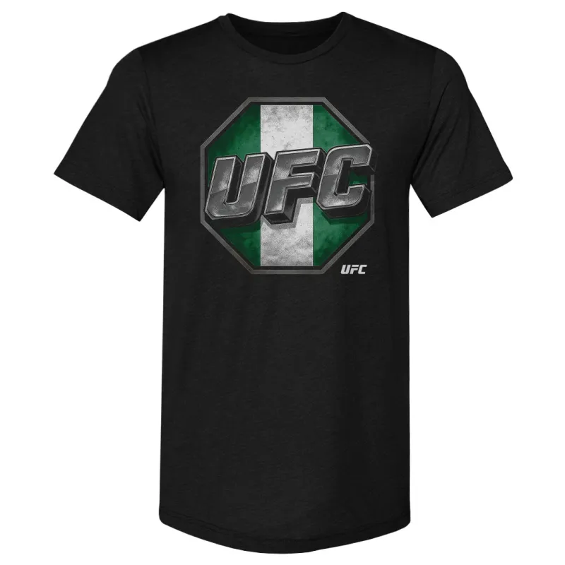 UFC 3D Bold Nigeria Flag WHT sold by 500 Level
