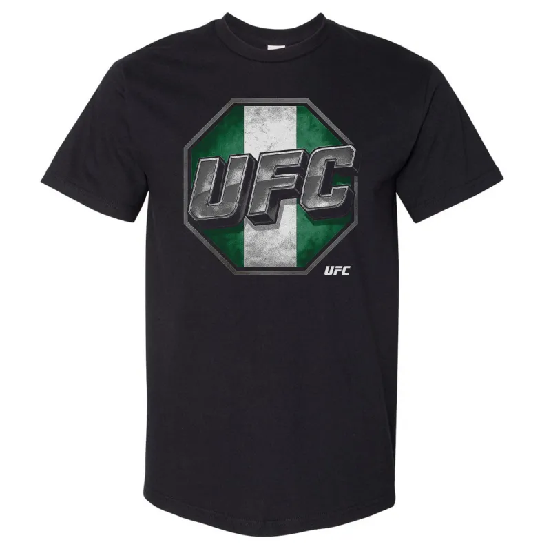 UFC 3D Bold Nigeria Flag WHT sold by 500 Level