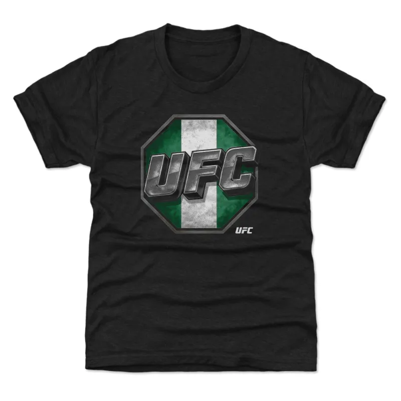 UFC 3D Bold Nigeria Flag WHT sold by 500 Level