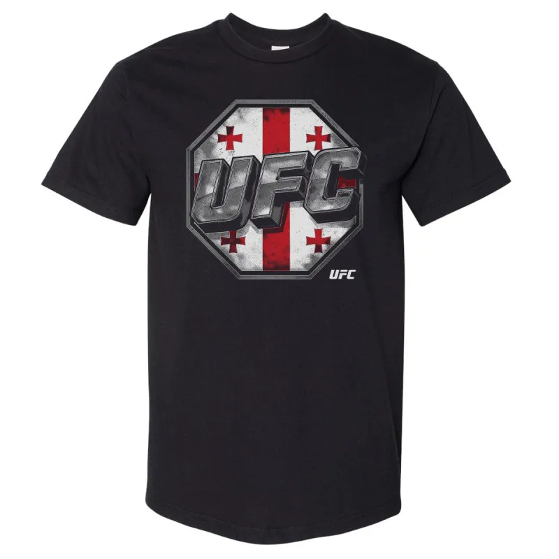 UFC 3D Bold Georgia Flag WHT sold by 500 Level