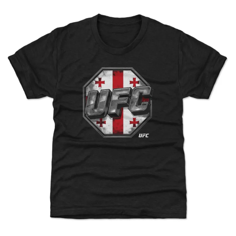 UFC 3D Bold Georgia Flag WHT sold by 500 Level