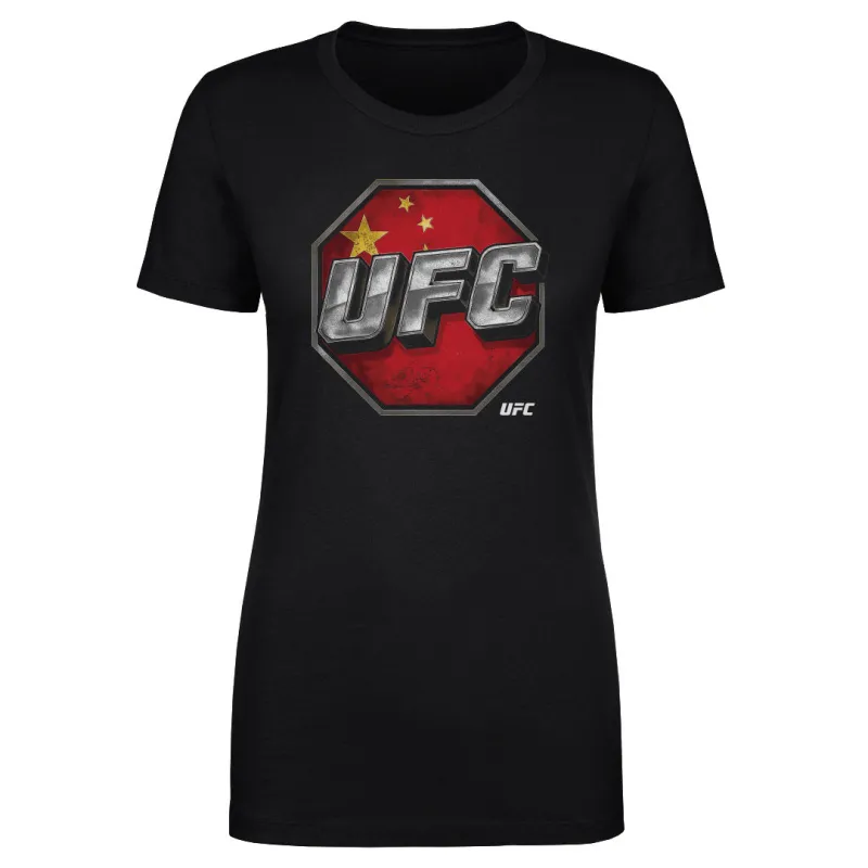 UFC 3D Bold China Flag WHT sold by 500 Level