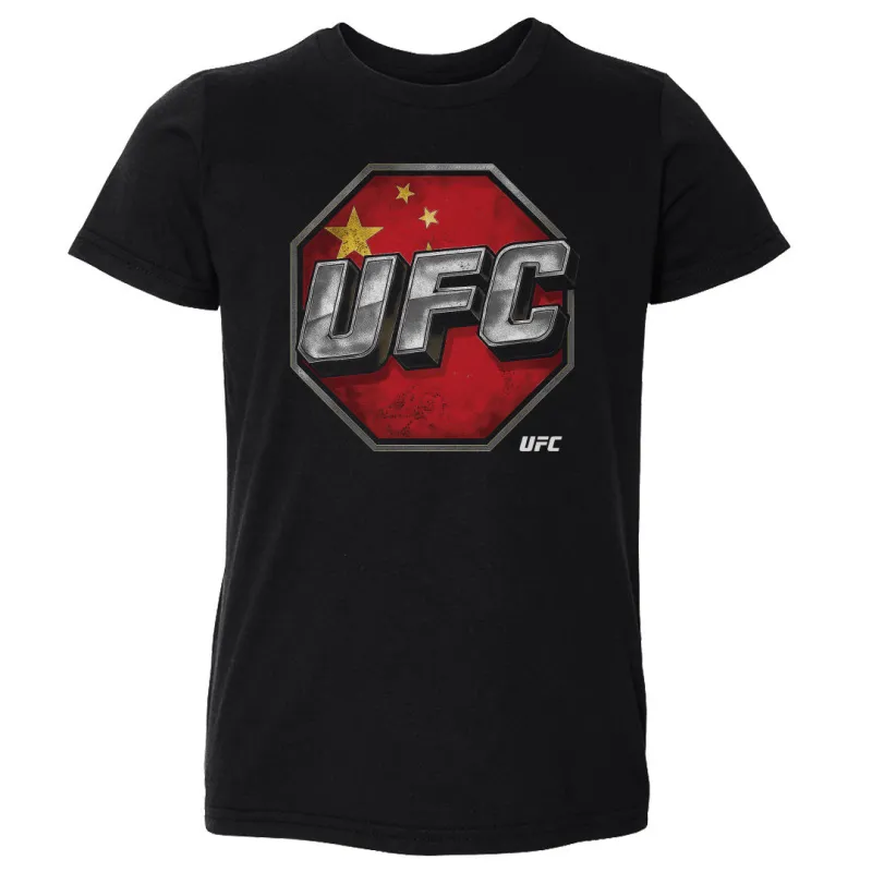 UFC 3D Bold China Flag WHT sold by 500 Level