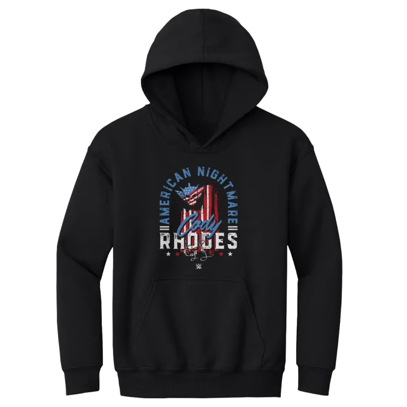 Cody Rhodes American Nightmare Text WHT sold by 500 Level