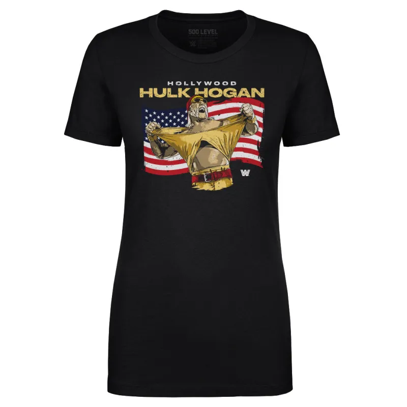 Hulk Hogan Hollywood Flag WHT sold by 500 Level