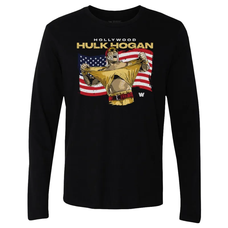 Hulk Hogan Hollywood Flag WHT sold by 500 Level