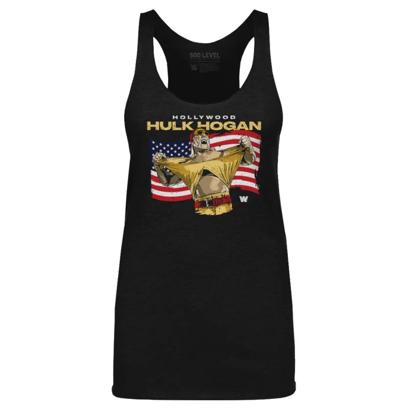 Hulk Hogan Hollywood Flag WHT sold by 500 Level