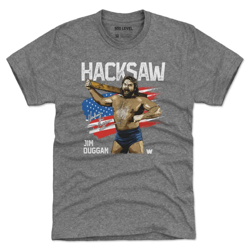 Hacksaw Jim Duggen Flag WHT sold by 500 Level