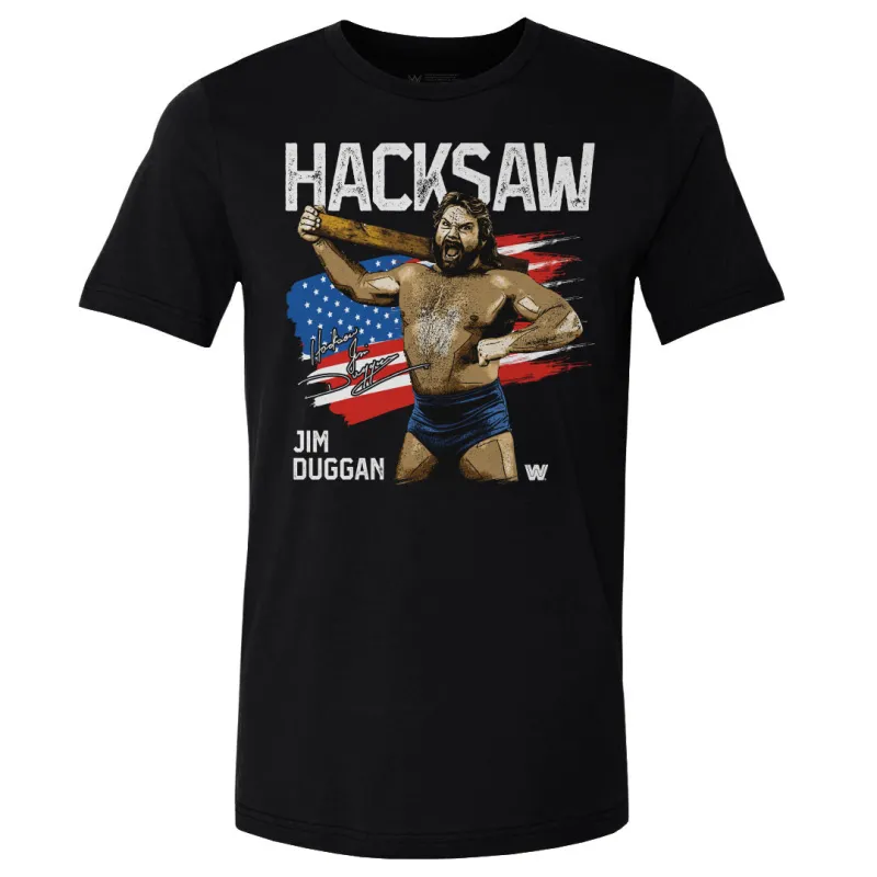 Hacksaw Jim Duggen Flag WHT sold by 500 Level