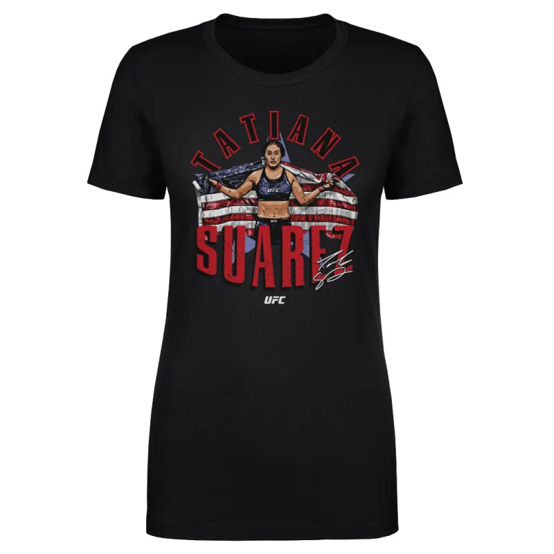 Tatiana Suarez American Flag WHT sold by 500 Level