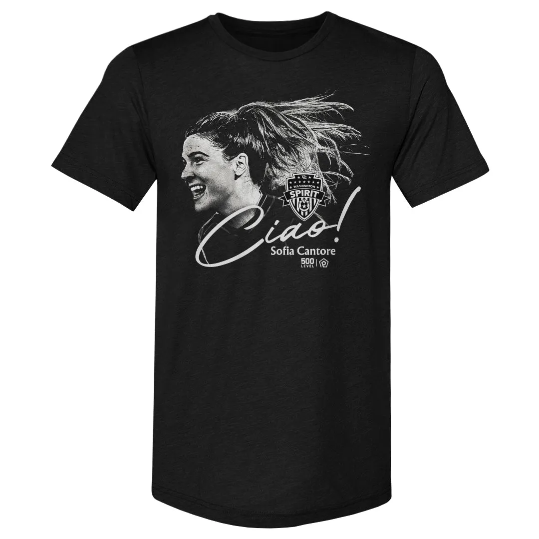 Sofia Cantore Washington Spirit Ciao WHT sold by 500 Level