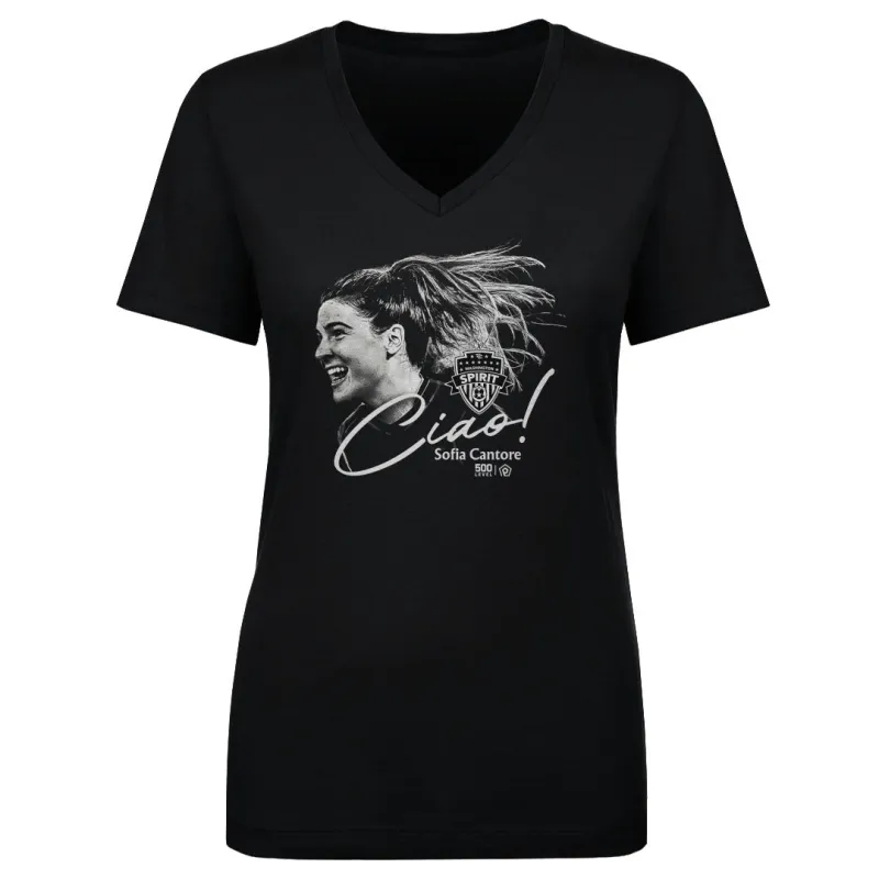 Sofia Cantore Washington Spirit Ciao WHT sold by 500 Level