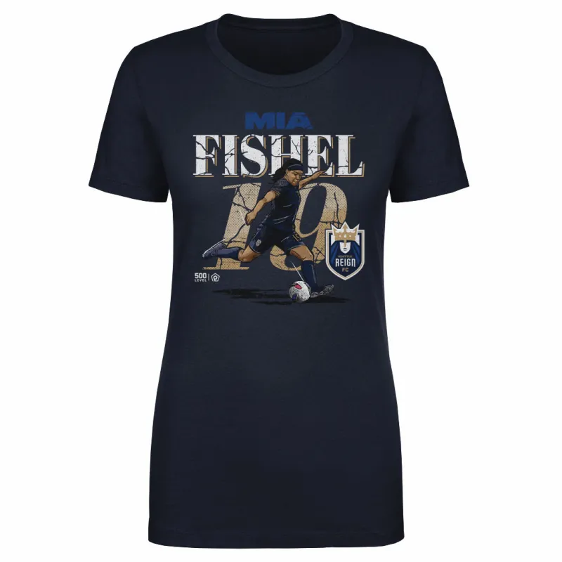 Mia Fishel Seattle Reign Cracked Number WHT sold by 500 Level