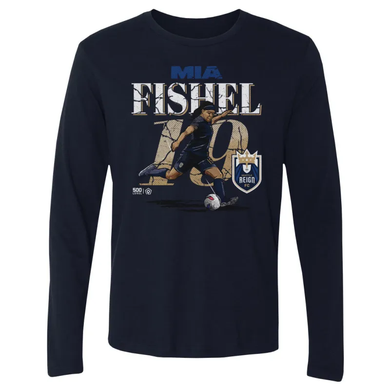 Mia Fishel Seattle Reign Cracked Number WHT sold by 500 Level